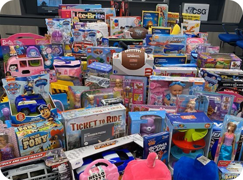 CSG’s Donation Drive for Toys for Tots in 2023